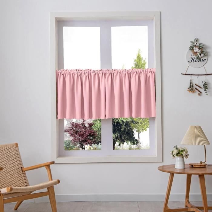 Rideau Brise-Bise Semi-Transparents Rideaux Cuisine Avec œillets