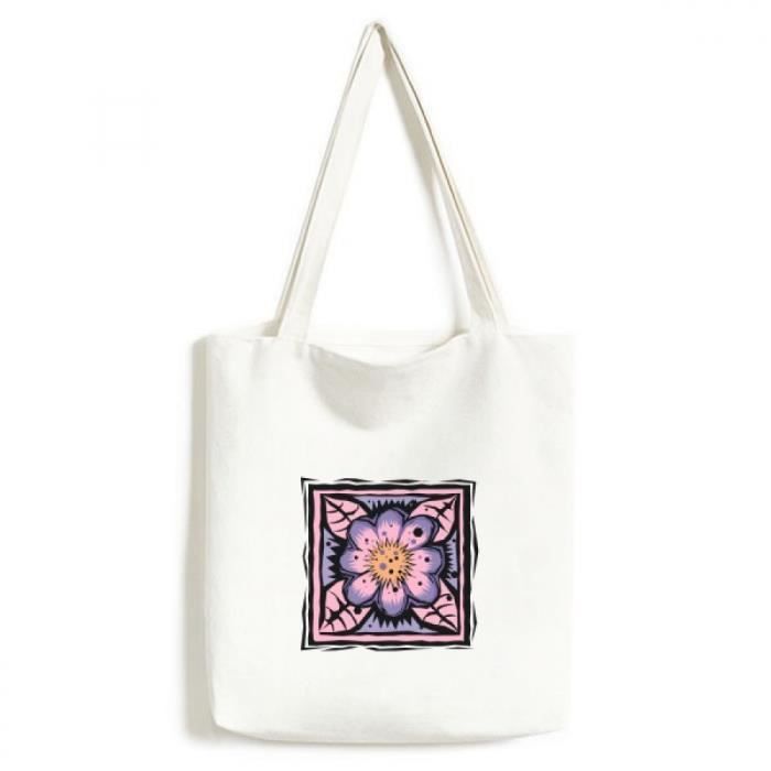 La gravure à la mode fleur violette mexicon l'élement fourre - tout un sac  de toile de haute qualité capacité grands sacs cadeau - Achat / Vente la  gravure� grands sacs cadeau - Cdiscount