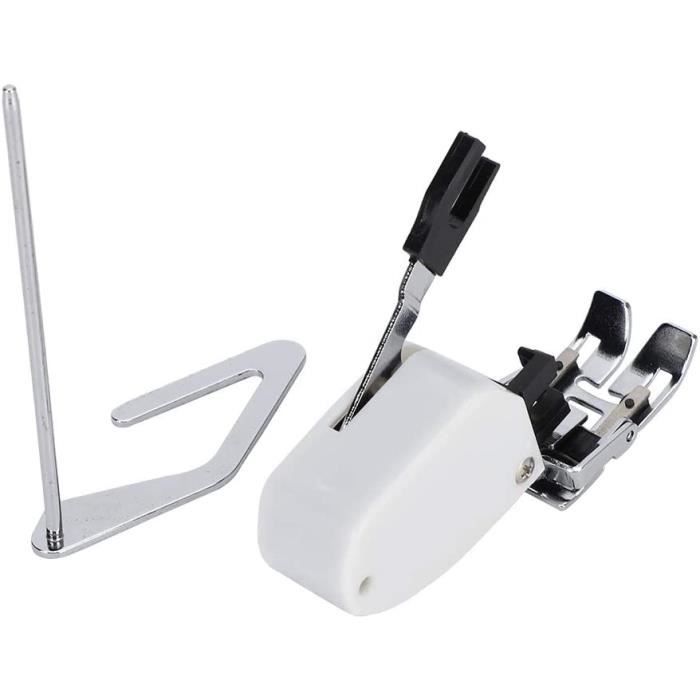 Pied-de-biche Coupe-fils Latéral Pour Machine à Coudre - Compatible Singer, Brother, Janome Et Plus - 7,1 X 3,5 Cm