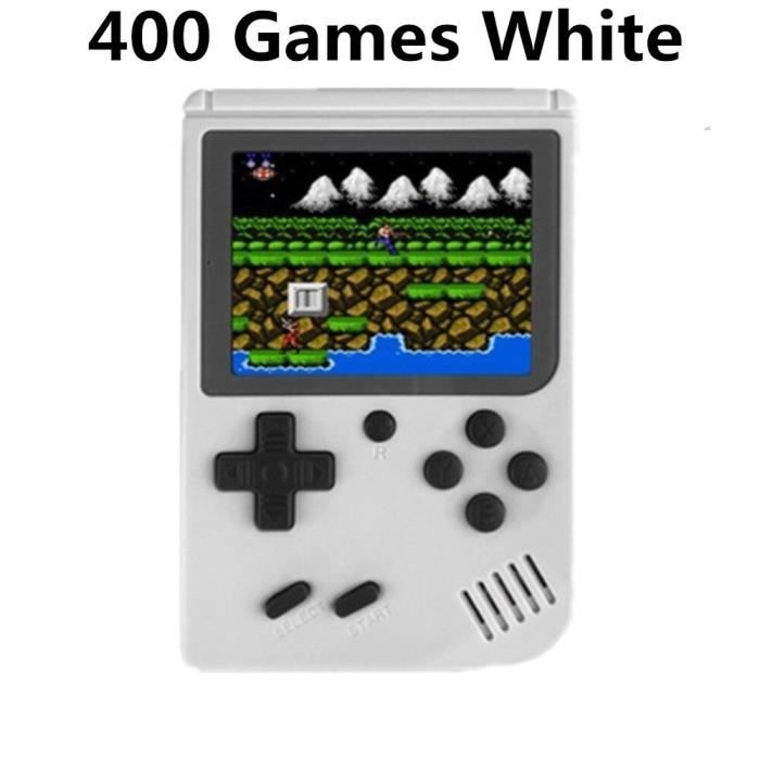 Console émulateur 500 jeux - Modèle Slim - Blanc Console émulateur 500 jeux - Modèle Slim - Blanc
