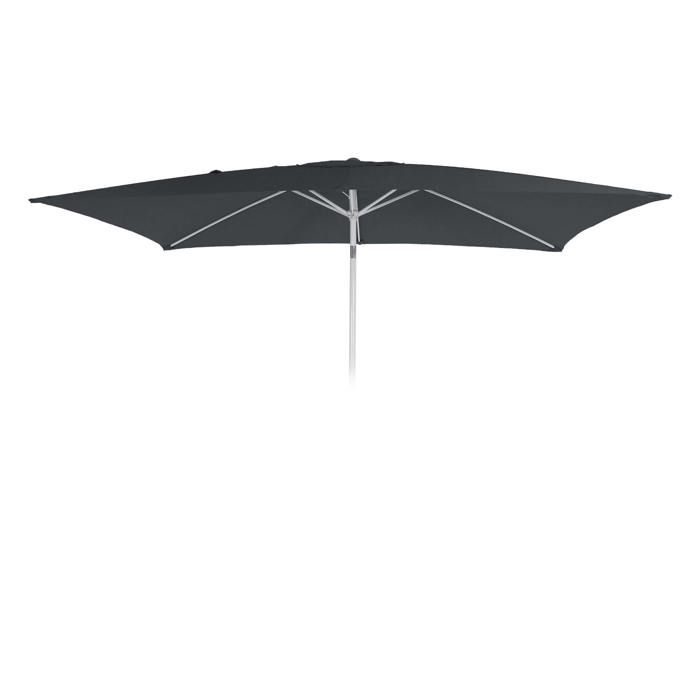 MCW Toile de rechange pour parasol N23 2x3m rectangulaire tissu/textile 45kg anthracite