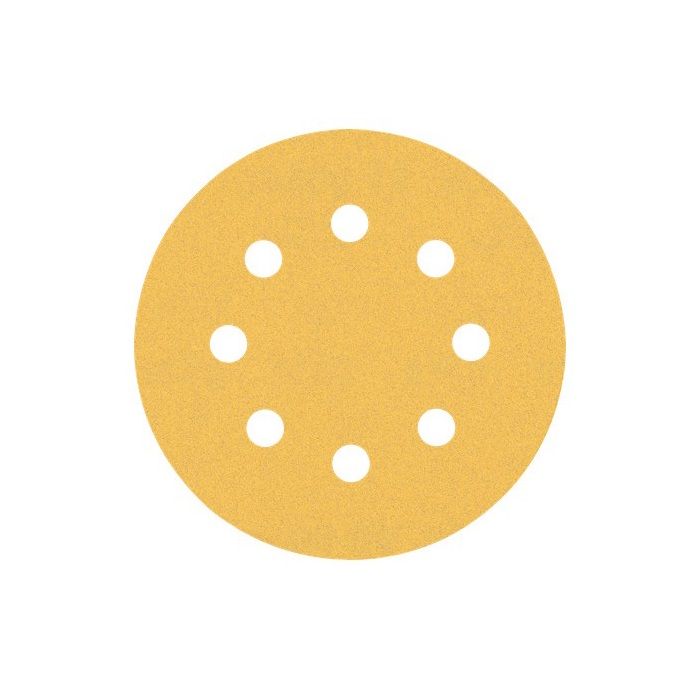 Pack de 5 disques abrasifs EXPERT C470 115 mm G120 8 Trous BOSCH 2608900797 - vue 2