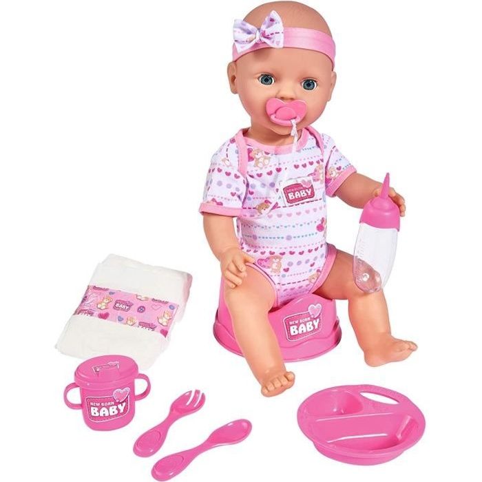 Poupon Rose Boit Fait Pipi 43cm Nombreux Accessoires Inclus Cdiscount Jeux Jouets Poupon Rose Boit Fait Pipi 43cm Nombreux Accessoires Inclus Cdiscount Jeux Jouets
