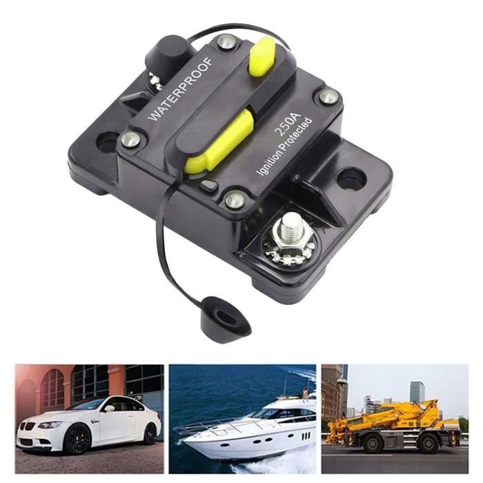 GLOSO Disjoncteur Fusibles à Lames Réinitialisation Manuelle Mini Le