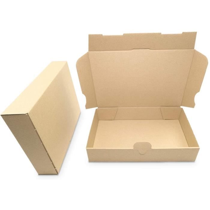 Cartons Pliables D'expédition 200x150x90 Mm - Marque KK-10 Marron - Neufs (Pologne)