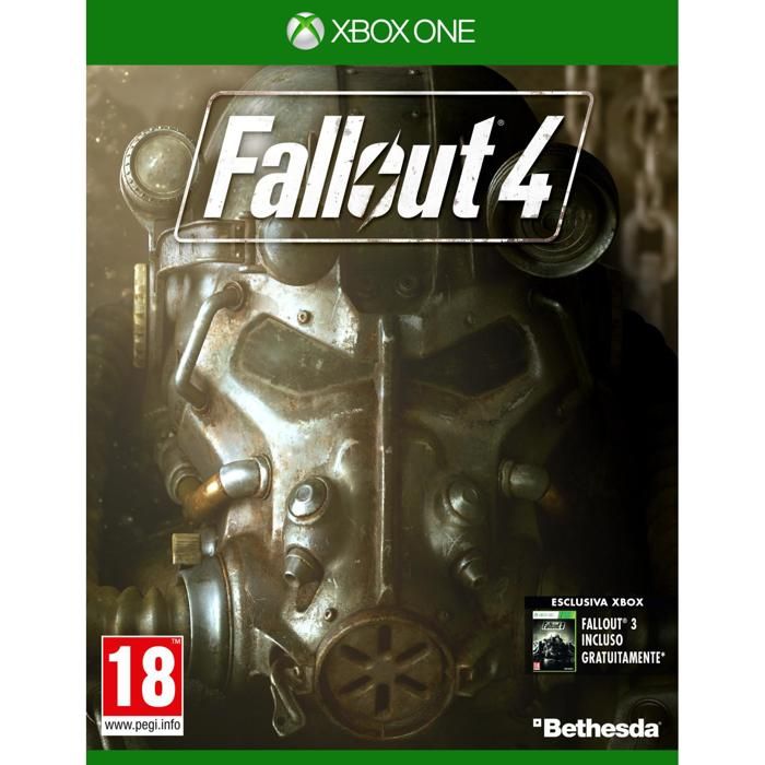 Jeu Xbox One Fallout 4 - Bethesda Game Studios - Jeu De Rôle - Blu-Ray - En Boîte