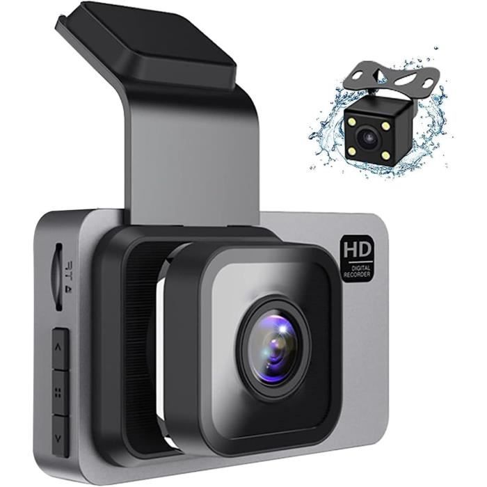 TOGUARD Caméra de Voiture WIFI GPS 4K+1080P dual cam avec 3.2 color IPS HD  écran,Vision nocturne infrarouge, Sony Sensor,WDR-Noir - Cdiscount Auto