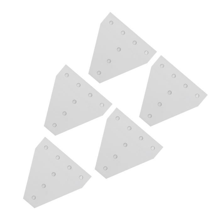 UKCOCO 2 Pièces Plaque De Connexion Pour Haut-parleur Fer