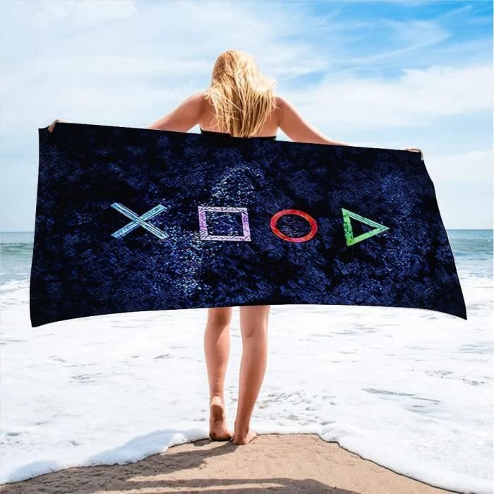 Serviettes De Bain Extra Large En Microfibre - 70x140 Cm, Super Absorbantes, Séchage Rapide, Pour Adulte - 7