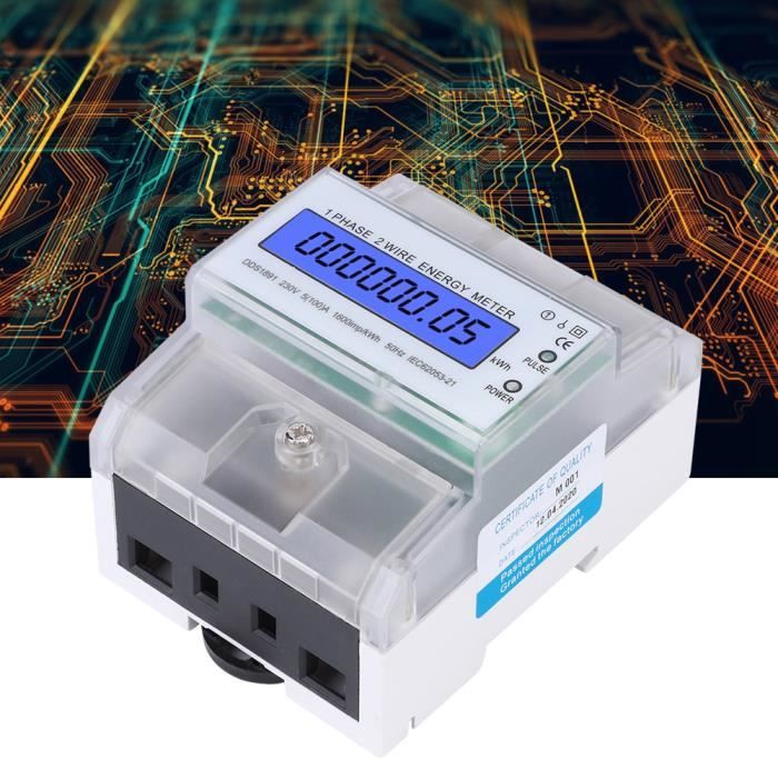 Compteur d'énergie connecté triphasé Drivia with Netatmo