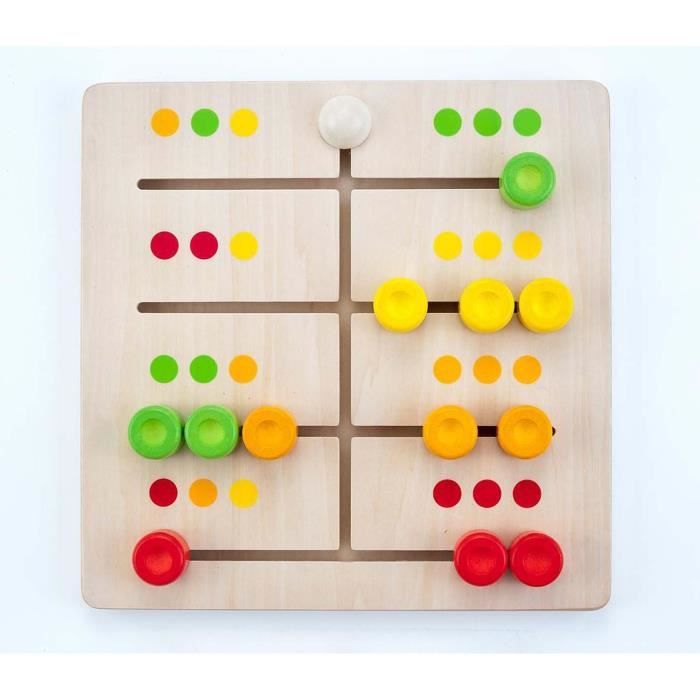 Jeu D'apprentissage - Engelhart - Jeu éducatif en bois de motricité  coordination reproduction - Cdiscount Jeux - Jouets