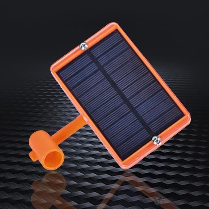 Répulsif Solaire Anti-oiseaux - 13 Sons Dissuasifs - Imperméable IP55 - Pour Jardin, Verger, Terrasse