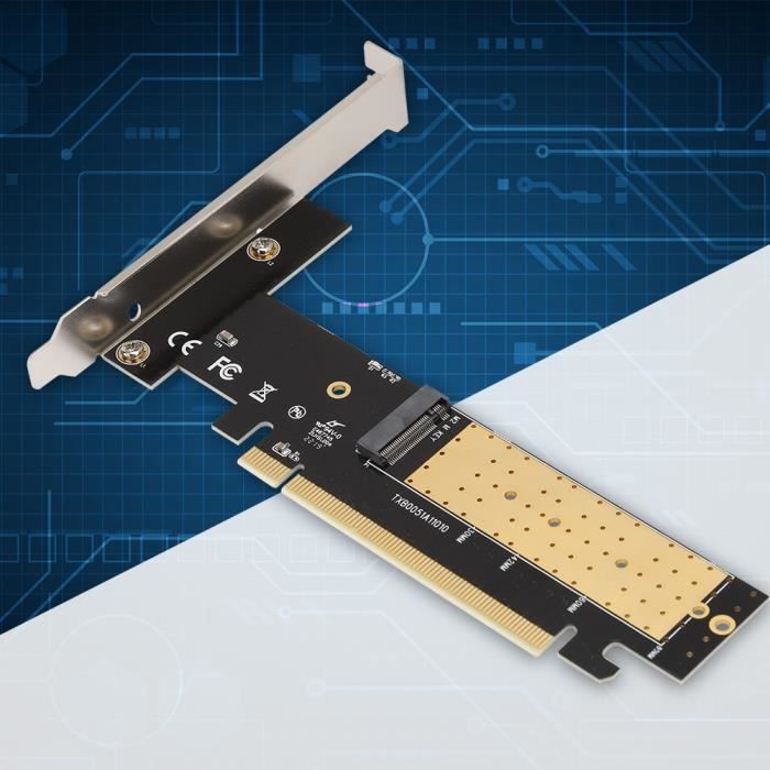 Carte Riser PCIe 16x Vers 4 SSD U.2 NVMe Avec Connecteurs SFF8643 - Neuve Sous Blister