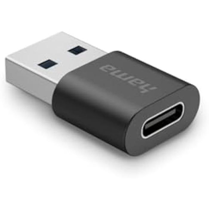 Adaptateur USB C Hama à 90° USB 3.2 Gen2 10 Gbit/ lot de 2 - vue 3