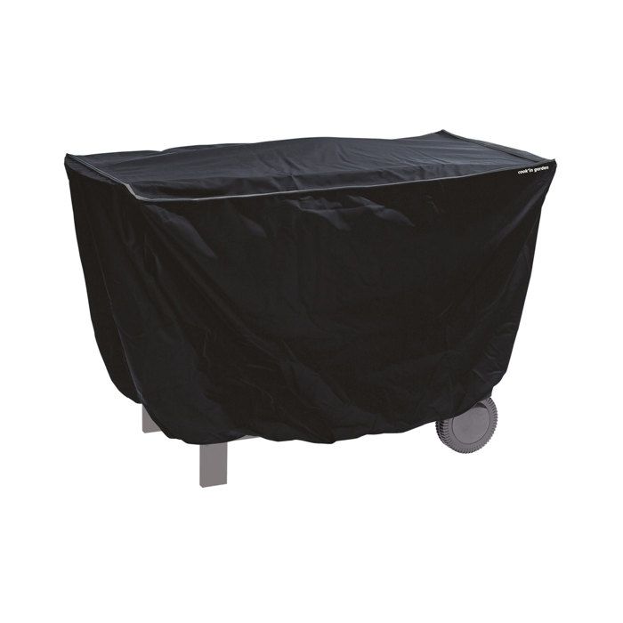 Housse pour barbecue taille S rectangulaire en toile noire