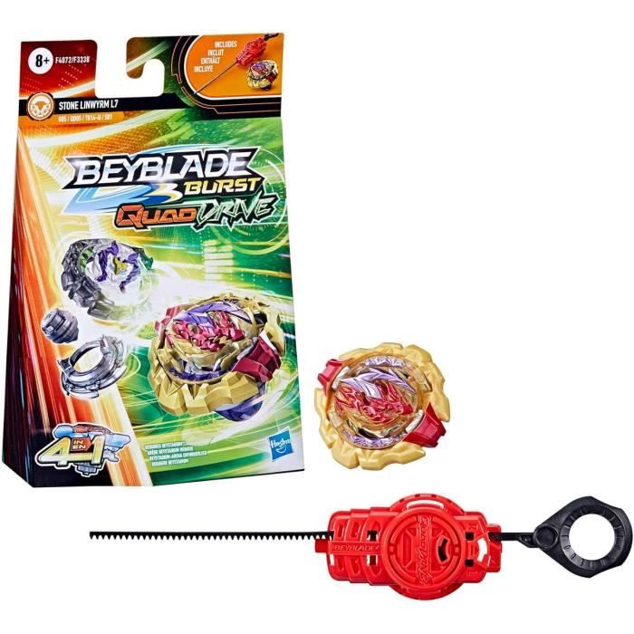 Jouet - Hasbro - Beyblade Quad Drive Pack toupie et Lanceur - Mixte - 6 ans - Cdiscount Jeux 