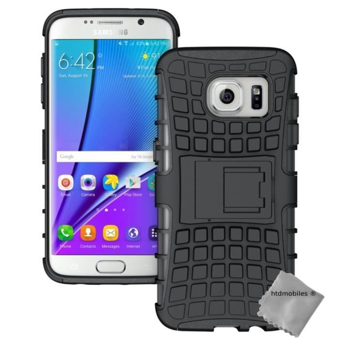 CaseFun Coque pour Samsung Galaxy S7 360 degrés Housse PC Hard Shell Anti-Choc 3 en 1 Protection du Corps Entire Pare-Chocs Étui avec Protecteur Décran en Verre Trempé Or Rose 