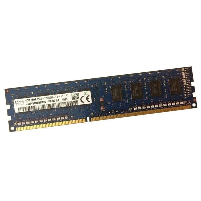 4Go RAM PC Bureau HYNIX HMT451U6AFR8A-PB DDR3 PC3L-12800U 1600Mhz 1Rx8 - View #10