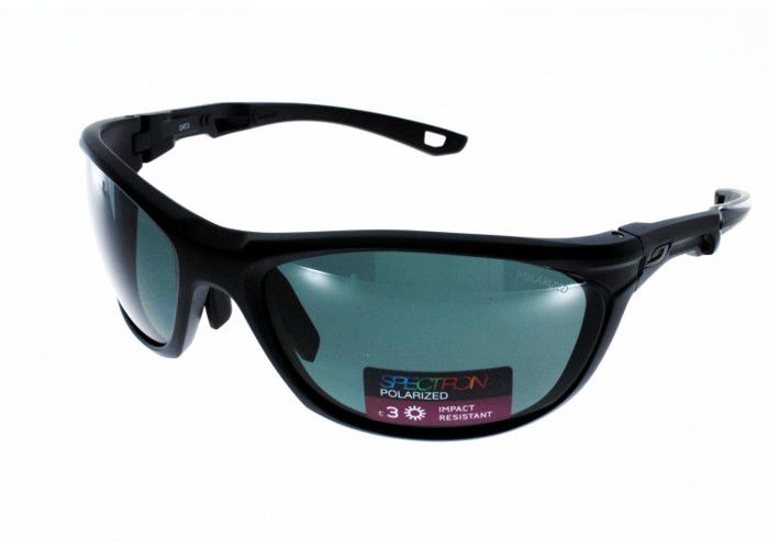 Lunettes de soleil pour homme JULBO Noir Race 2.0 Noir mat / Noir Polarized 3