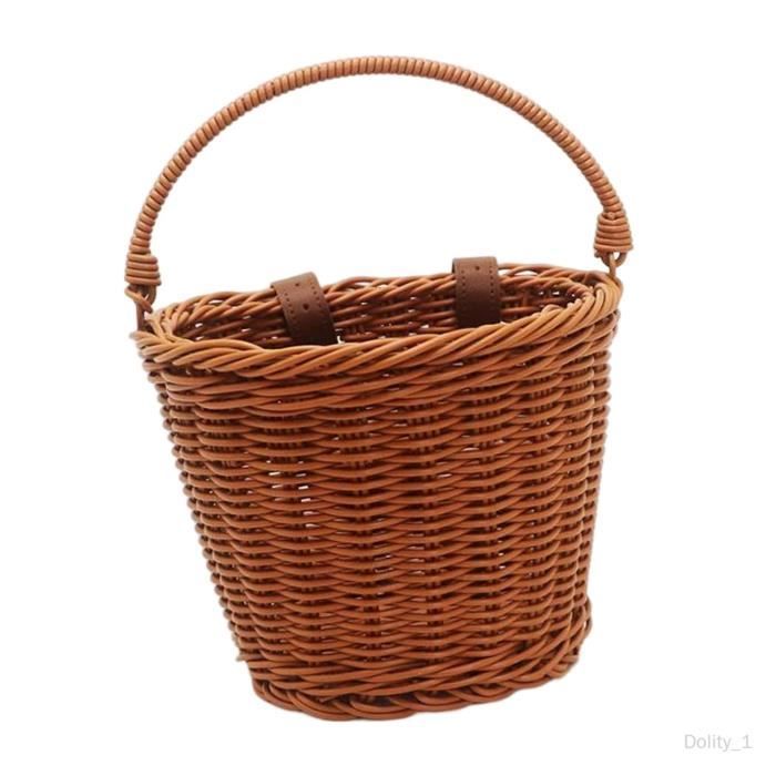 Panier Vélo Nantucket Lightship - Rotin Naturel - Guidon Adulte - 5.9kg Max