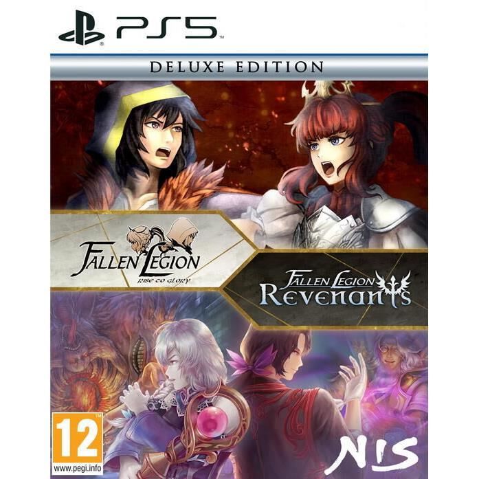 Jeu Fallen Legion Deluxe Edition PS5 Action PEGI 12+ Blu Ray - vue 2