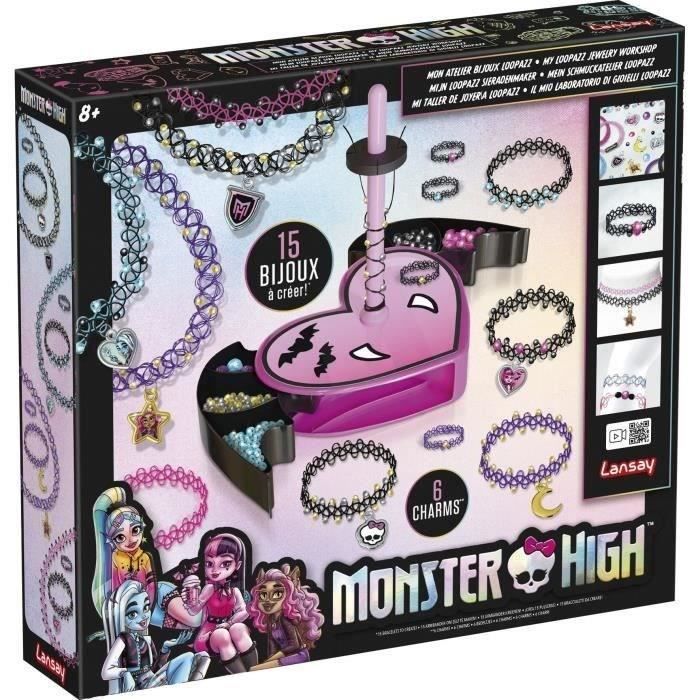Jeu de création bijoux - LANSAY - 20535 - Monster High - Mon Atelier Bijoux Loopazz