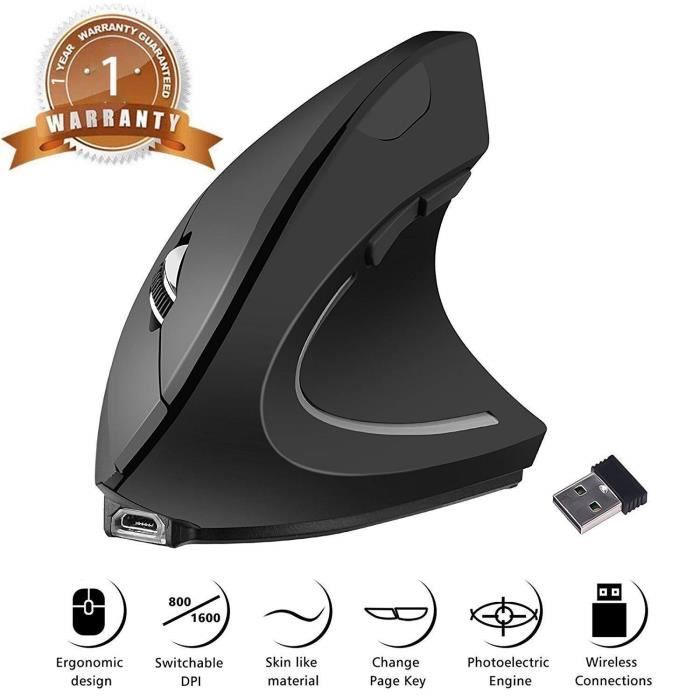 Souris sans fil 2,4 GHz souris optique avec nano récepteur pour Souris sans fil 2,4 GHz souris optique avec nano récepteur pour
