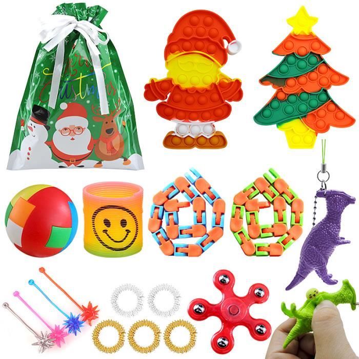Lot de 19 jouets sensoriels pour enfants et adultes Pour se concentrer et calmer Lot de 19 jouets sensoriels pour enfants et adultes Pour se concentrer et calmer