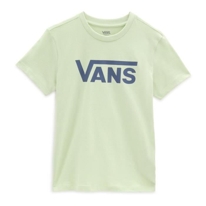 T-shirt Vert Femme Vans Flying