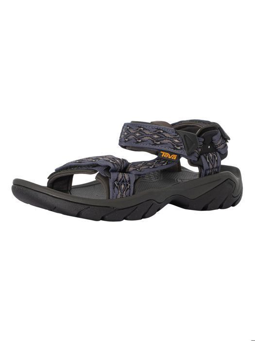 Sandales TEVA De Randonnée - Noir/gris/bleu - Taille 9 US (42 EU) - Occasion Homme