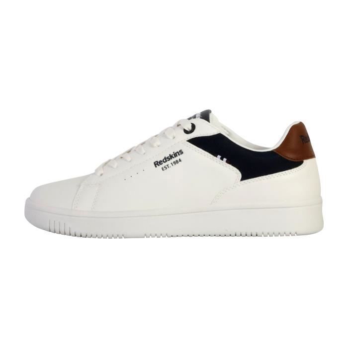 Redskins Basket à Lacets Redskins Gunray - Blanc-Marine-Cognac