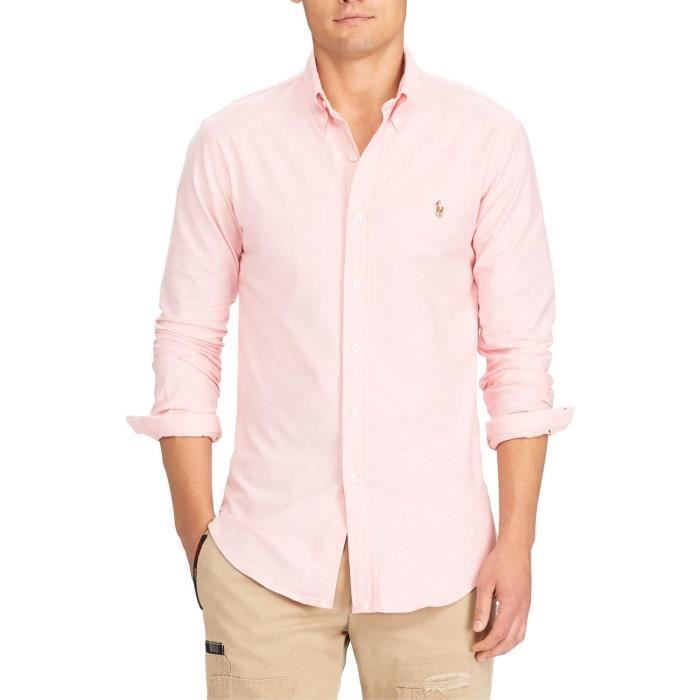 Chemise Rose Ralph Lauren Homme Discount, SAVE 57% 