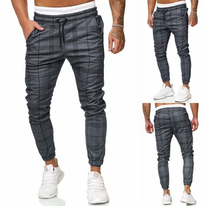 pantalon jogging homme coupe slim