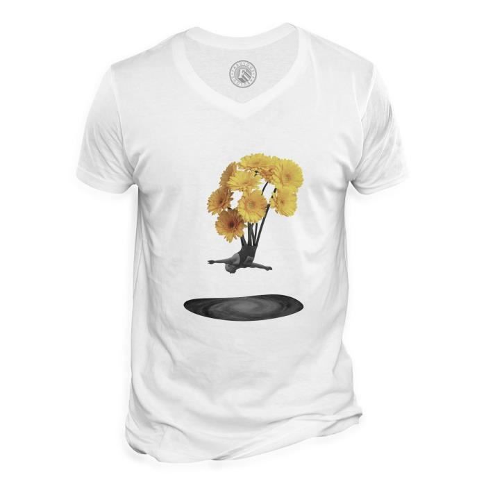 T-shirt Homme Coton Thème Plongeur/plongée - Coupe Loose, Manches Courtes, Col Rond - Sans Marque