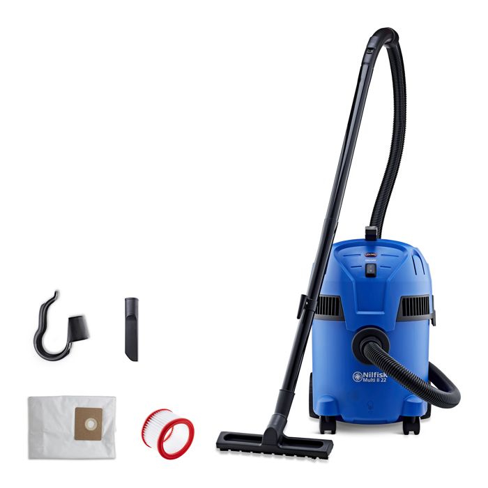 Aspirateur eau et poussière puissant Nilfisk Multi II 22