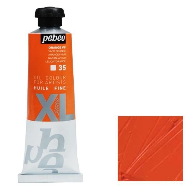 Peinture à l'huile Fine XL studio - Orange vif - 37 ml