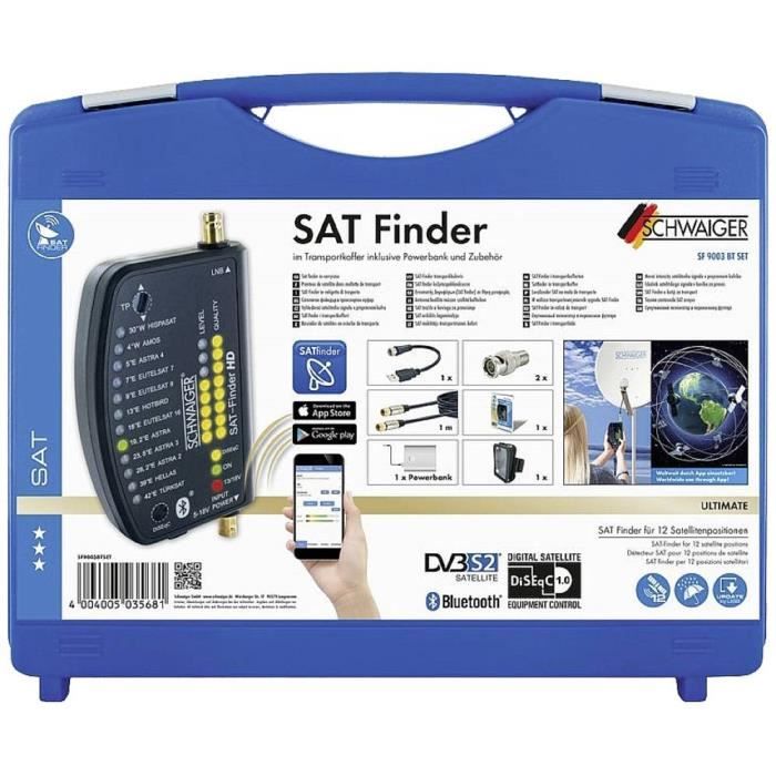 Schwaiger Satfinder HD Kit de localisation SAT
