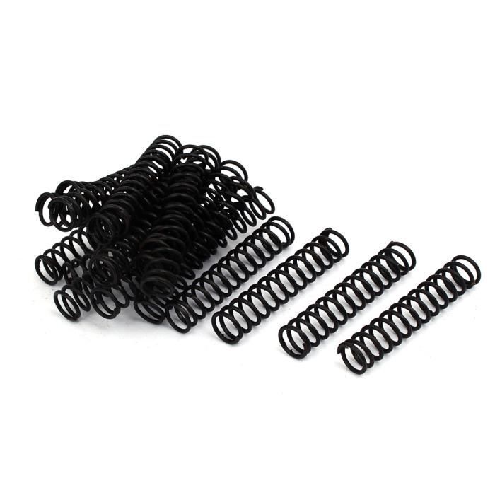 Épaisseur du fil : 3 mm Ressort de pression Longueur : 124 mm Diamètre extérieur : 21 mm Acier inoxydable 1 Épaisseur du fil : 3 mm Ressort de pression Longueur : 124 mm Diamètre extérieur : 21 mm Acier inoxydable 1