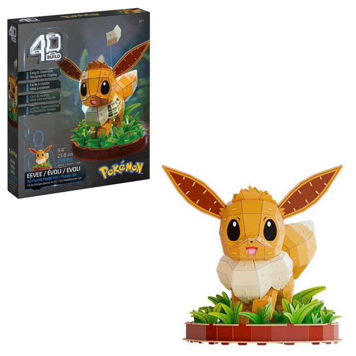 Evoli Pokémon 4d Build SPINMASTER A Partir De