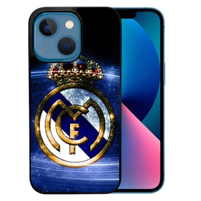 Coque souple pour iPhone 13 mini - Real Madrid Nuit. Accessoire téléphone,  protection coque