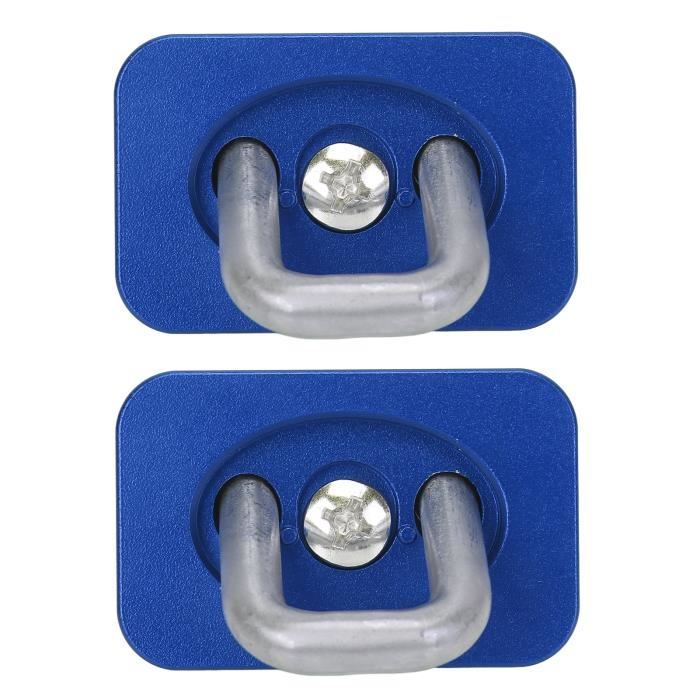 Lot De 6 Rails D'Arrimage En Acier Inoxydable 304 - Fixations Pour Kayak, Canoë Et Bateau