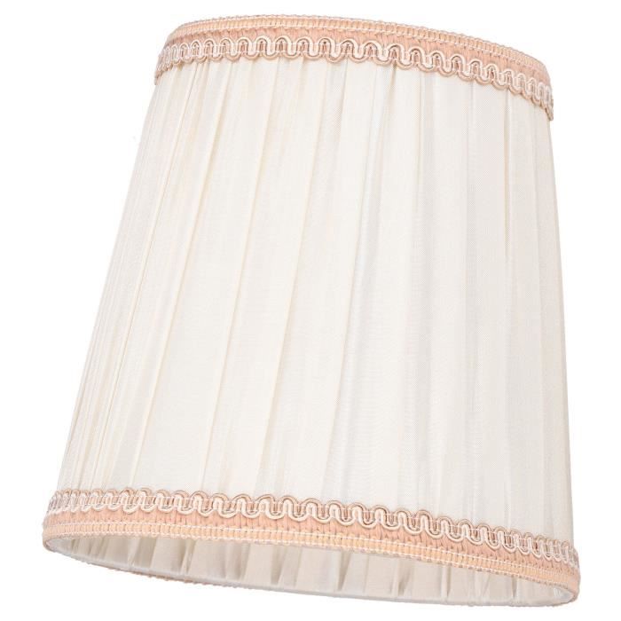 Suspension avec abat-jour velours paon et or 50 cm - combi