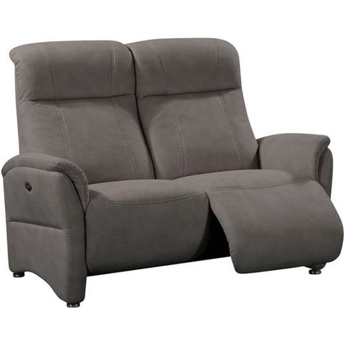 Canape Relax Electrique 2 Places Brun Diane L 144 X L 96 X H 107 Achat Vente Canape Sofa Divan Cdiscount