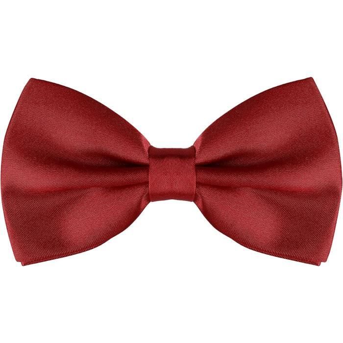 Allegra K Nœud Papillon Tricoté Pré-Noué Réglable Pour Hommes Et Femmes - Élégance Décontractée