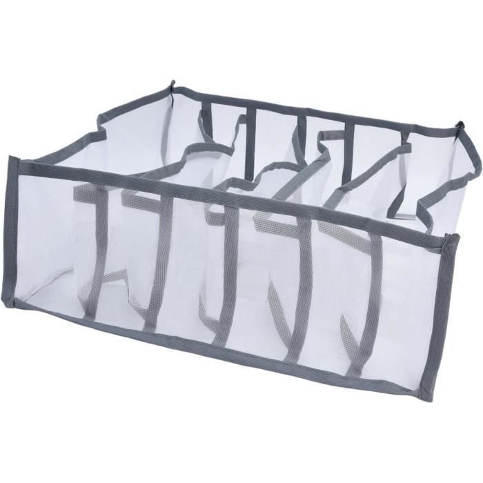 Séparateur de tiroir - COMPACTOR - Free - 6 plaques en polystyrène - 44xH10 cm - Blanc - Maison