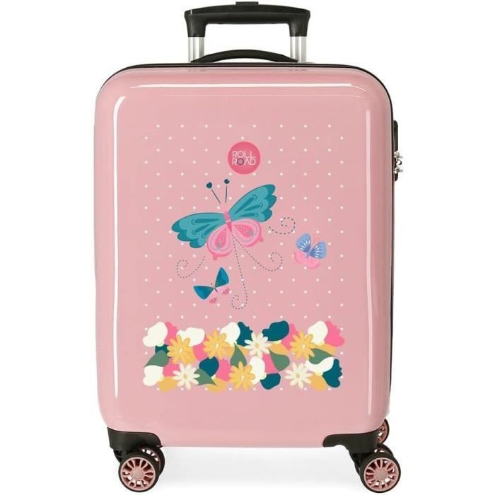 Housse De Valise Caseskinz Rose - Personnalisée, Design UK - Neuve