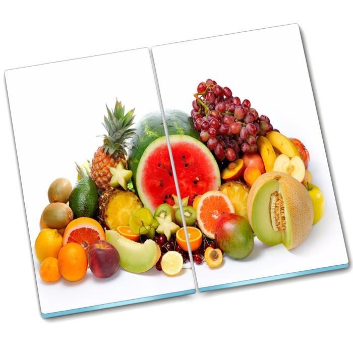 Planche à Découper En Verre Tulup 60x52 Cm - Verre Trempé - Style Moderne