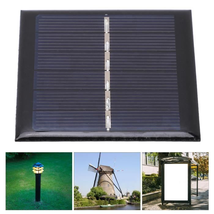 PORTABLE PORTABLE 0,6W 3V Panneau Solaire Polycristallin Pour Le Module