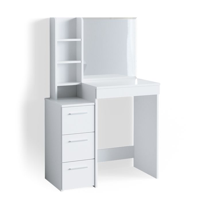 coiffeuse vicco meryl table de maquillage commode de maquillage