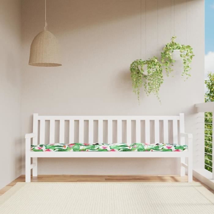 vidaXL Coussins de chaise longue lot de 2 tissu oxford 361985 - vue 4